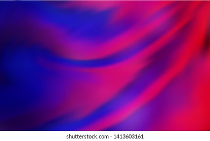 Dark Purple, Pink vector abstract bright texture. New colored illustration in blur style with gradient. Blurred design for your web site.