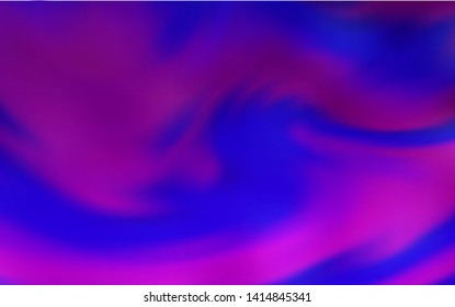 Dark Purple, Pink vector abstract blurred layout. Creative illustration in halftone style with gradient. New style design for your brand book.