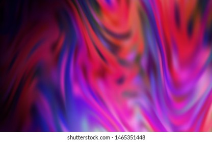 Dark Purple, Pink vector abstract blurred layout. Colorful illustration in abstract style with gradient. New style design for your brand book.