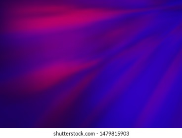 Dark Purple, Pink vector abstract bright background. Colorful illustration in abstract style with gradient. The elegant pattern for brand book.