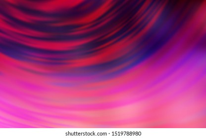 Dark Purple, Pink vector abstract layout. A completely new colored illustration in blur style. Completely new design for your business.
