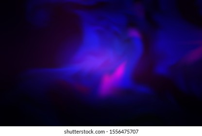 Dark Purple, Pink vector abstract layout. Creative illustration in halftone style with gradient. Background for a cell phone.