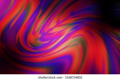 Dark Purple, Pink vector abstract blurred background. Colorful abstract illustration with gradient. New style design for your brand book.