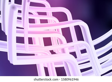 Dark Purple, Pink vector abstract layout. New colored illustration in blur style with gradient. The best blurred design for your business.