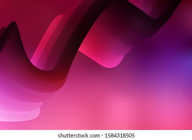 Dark Purple, Pink vector abstract layout. New colored illustration in blur style with gradient. Blurred design for your web site.
