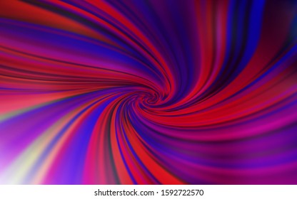 Dark Purple, Pink vector abstract blurred layout. Creative illustration in halftone style with gradient. New way of your design.