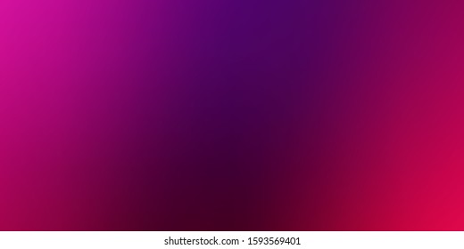 Dark Purple, Pink vector abstract blurred background. Abstract illustration with gradient blur design. Smart design for your apps.