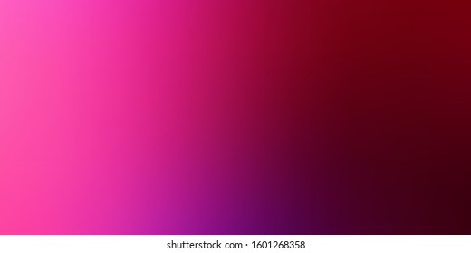 Dark Purple, Pink vector abstract backdrop. New colorful illustration in blur style with gradient. New side for your design.