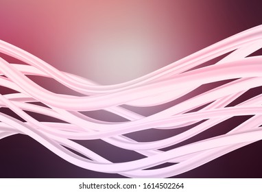 Dark Purple, Pink vector abstract blurred layout. Colorful abstract illustration with gradient. Background for a cell phone.