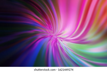 Dark Purple, Pink vector abstract bright pattern. An elegant bright illustration with gradient. Completely new design for your business.