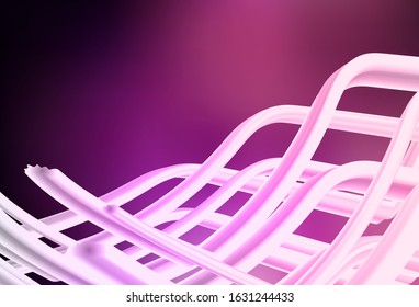 Dark Purple, Pink vector abstract bright texture. A completely new colored illustration in blur style. Completely new design for your business.