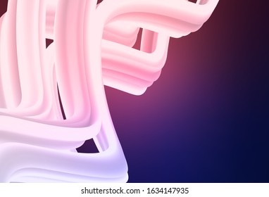 Dark Purple, Pink vector abstract bright pattern. Abstract colorful illustration with gradient. Background for a cell phone.