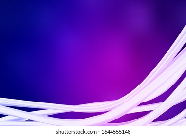 Dunkelviolett, rosafarbene Vektorillustration abstrakter unscharfer Hintergrund. Farbige Illustration in kleinem Stil. Eine neue Art von Design.