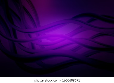 Dark Purple, Pink vector abstract blurred background. An elegant bright illustration with gradient. New style for your business design.