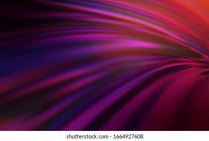 Dark Purple, Pink vector abstract bright texture. Glitter abstract illustration with gradient design. New way of your design.