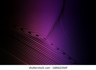 Dark Purple, Pink vector abstract bright pattern. Glitter abstract illustration with gradient design. New style design for your brand book.