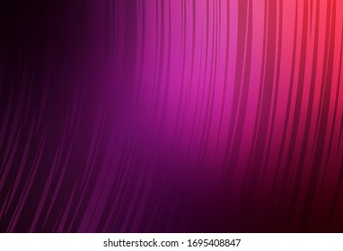 Diseño abstracto oscuro púrpura, vector rosado borroso. Ilustración creativa en estilo de medio tono con degradado. Nuevo diseño para su negocio.