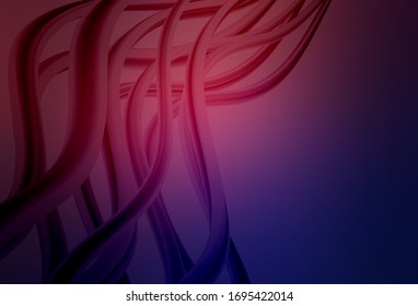 Dark Purple, Pink vector abstract blurred background. New colored illustration in blur style with gradient. Elegant background for a brand book.