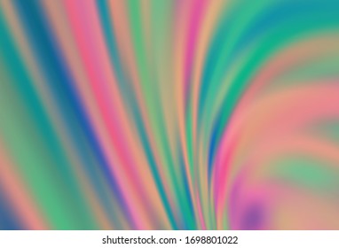 Planta brillante abstracta de vector oscuro morado y rosado. Una elegante ilustración brillante con gradiente. Diseño inteligente para su trabajo.