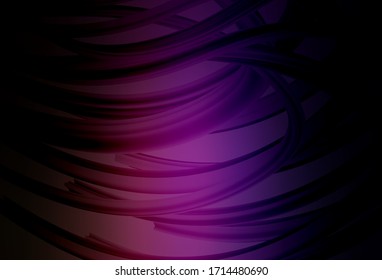 Dark Purple, Pink vector abstract bright texture. Creative illustration in halftone style with gradient. Background for designs.