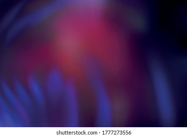 Dark Purple, Pink vector abstract bright template. Creative illustration in halftone style with gradient. Completely new design for your business.
