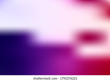 Dark Purple, Pink vector abstract blurred background. Creative illustration in halftone style with gradient. New style design for your brand book.