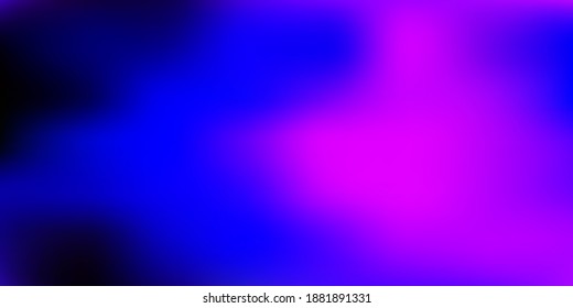 Dark purple, pink vector abstract blur layout. Blurred abstract gradient illustration in simple style. Modern design for your apps.