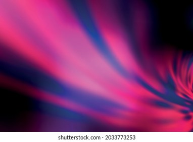 Dark Purple, Pink vector abstract blurred layout. Abstract colorful illustration with gradient. New design for your business.