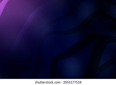 Dark Purple, Pink vector abstract bright pattern. Colorful abstract illustration with gradient. Blurred design for your web site.