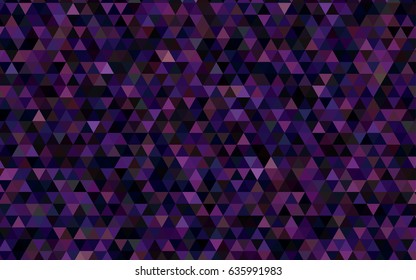Dark Purple, Pink vector abstract polygonal template. Creative geometric illustration in Origami style with gradient. The template can be used as a background for cell phones.