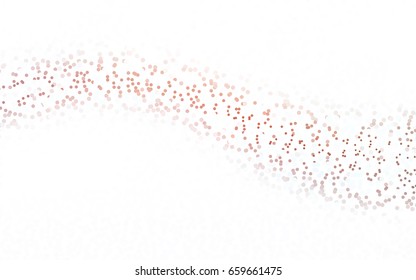 Dark Purple, Pink vector abstract pattern with circles. Geometry template for your business design. Background with colored spheres.