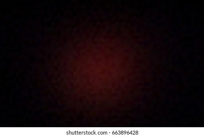 Dark Purple, Pink vector abstract textured polygonal background. Brand-new blurry hexagonal design. Pattern can be used for background.