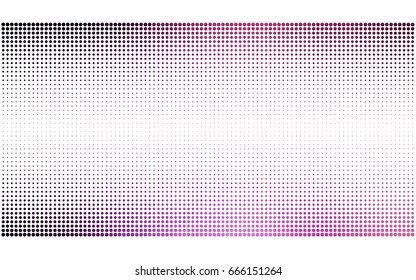 Dark Purple, Pink vector abstract pattern with circles. Geometry template for your business design. Background with colored spheres.