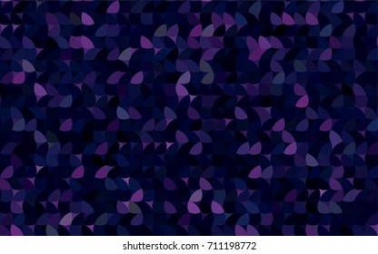 Dark Purple, Pink vector abstract pattern with circles. Geometry template for your business design. Background with colored spheres.