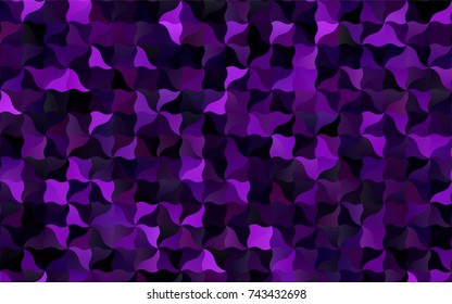Dark Purple, Pink vector abstract blurred pattern. An elegant bright illustration with gradient. The template can be used as a background for cell phones.