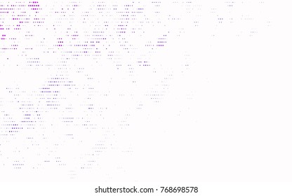 Dark Purple, Pink vector abstract pattern with circles. Geometry template for your business design. Background with colored spheres.