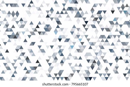Dark Purple, Pink vector abstract mosaic template. Modern geometrical abstract illustration with gradient. A completely new design for your business.