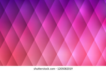 Dark Purple, Pink vector backdrop with rectangles, squares. Beautiful illustration with rectangles and squares. Pattern can be used for websites.