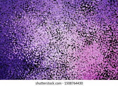 Dark Purple, Pink vector backdrop with memphis shapes. Colorful chaotic forms with gradient in modern style. Simple design for your web site.