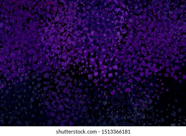 Dark Purple, Pink vector backdrop with memphis shapes. Decorative design in abstract style with random forms. Background for a cell phone.