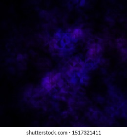Dark Purple, Pink vector backdrop with lines, triangles. Abstract gradient illustration with triangles. Best design for posters, banners.