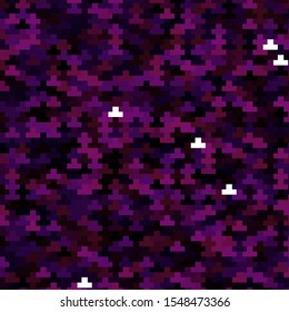 Dark Purple, Pink vector backdrop with rectangles. Modern design with rectangles in abstract style. Pattern for commercials, ads.