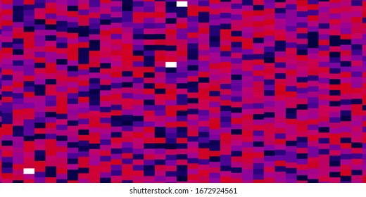 Dark Purple, Pink vector backdrop with rectangles. Illustration with a set of gradient rectangles. Modern template for your landing page.
