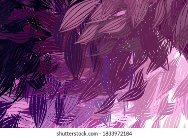 Púrpura oscuro, fondo vector rosado con formas memphis. Coloridas formas caóticas con gradiente de estilo moderno. Fondo para un teléfono móvil.
