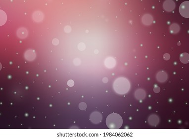 Dark Purple, Pink vector backdrop in holiday style. Colorful illustration with Christmas simbols and signs. Best design for a college poster, banner.