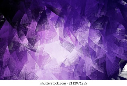 Dark Purple, Pink vector backdrop with memphis shapes. Decorative design in abstract style with random forms. Modern design for your business card.