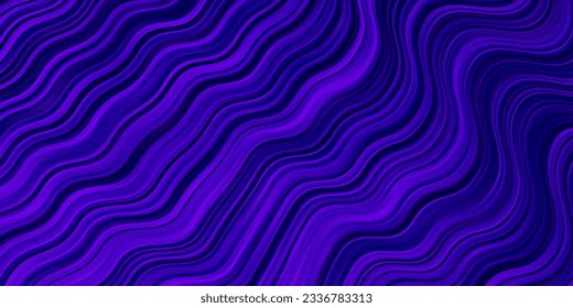 Púrpura oscuro, fondo vector rosado con arco circular. Ilustración colorida, que consiste en curvas. Plantilla para el diseño de la interfaz de usuario.