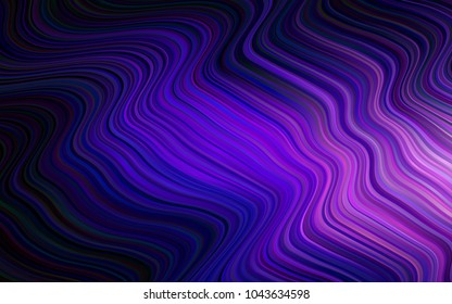 Dark Purple, Pink vector background with lamp shapes. Brand-new colored illustration in marble style with gradient. New composition for your brand book.