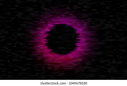 Dark Purple, Pink vector background with straight lines. Blurred decorative design in simple style with lines. The pattern can be used for busines ad, booklets, leaflets