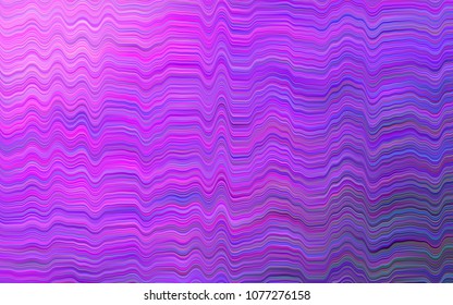 Dark Purple, Pink vector background with lava shapes. Creative illustration in halftone marble style with gradient. A completely new template for your business design.